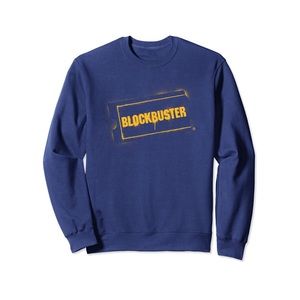 Blockbuster Spraypainted Logo Sweatshirt. XXL